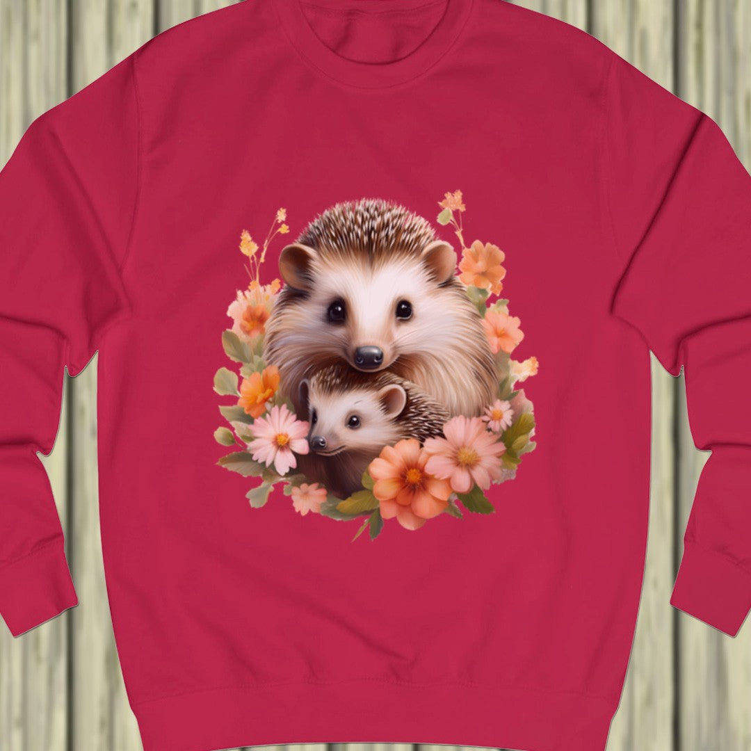 Egel met jong sweatshirt