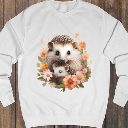 Egel met jong sweatshirt