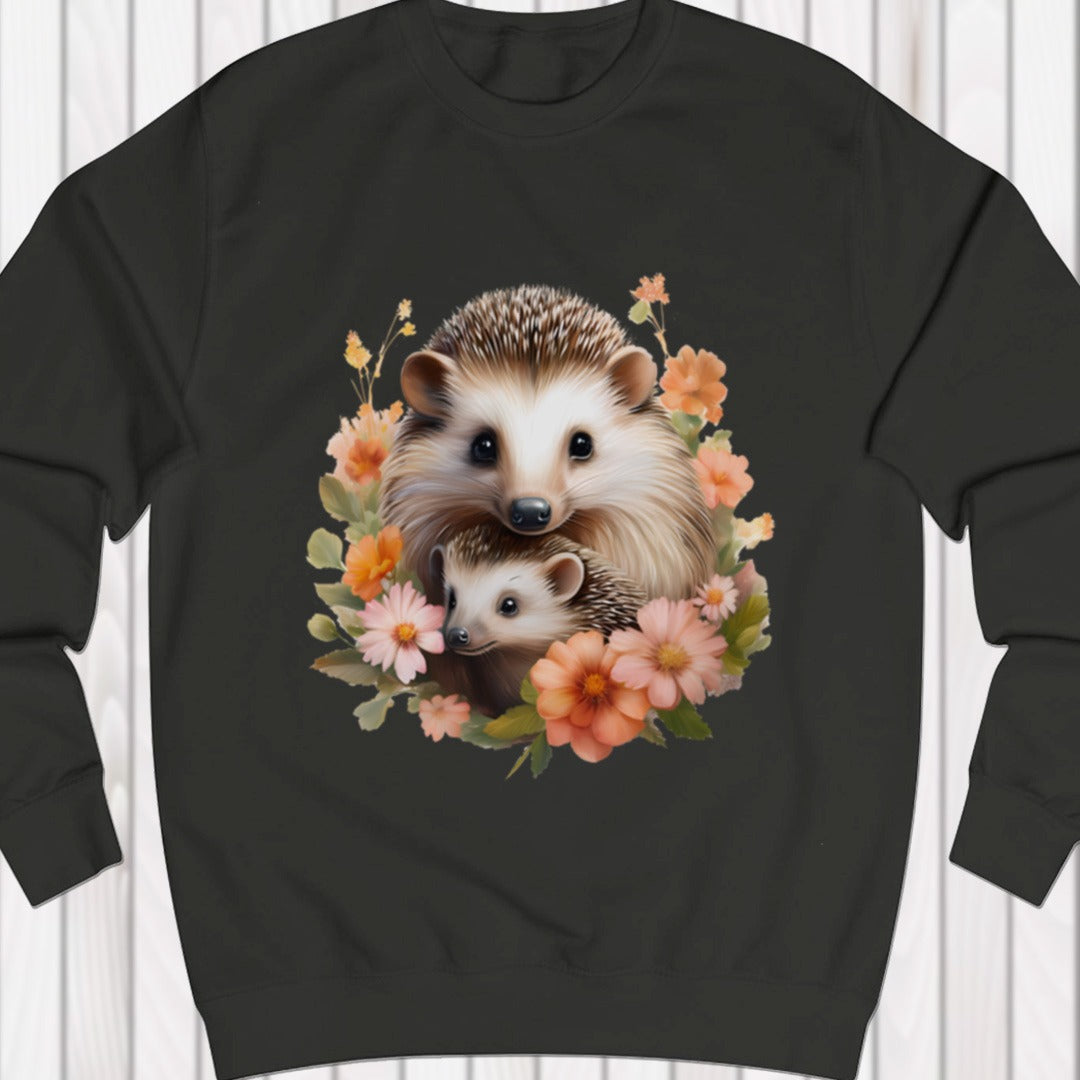 Egel met jong sweatshirt