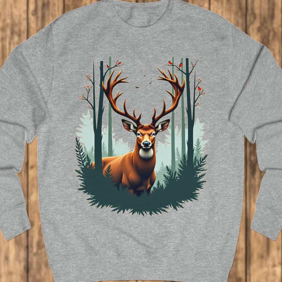 Majestic deer sweatshirt