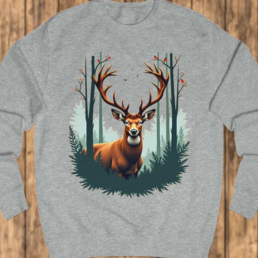 Majestic deer sweatshirt