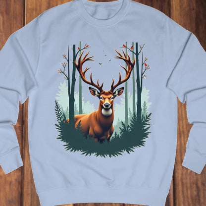 Majestic deer sweatshirt