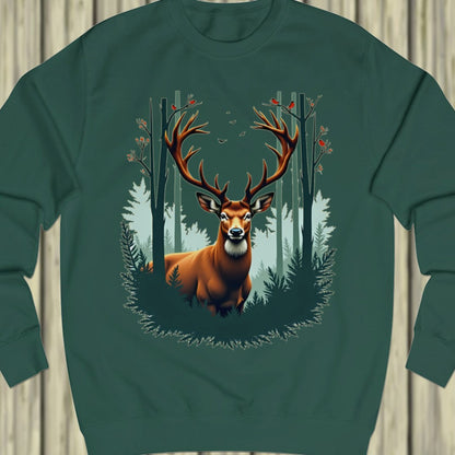 Majestic deer sweatshirt