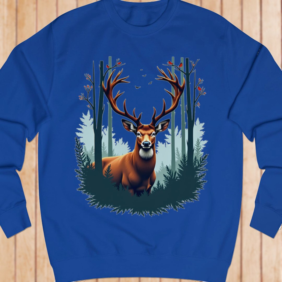 Majestic deer sweatshirt
