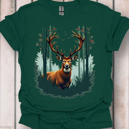Majestueus Hert T‑Shirt