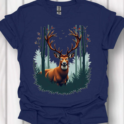Majestueus Hert T‑Shirt