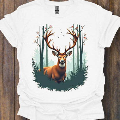 Majestueus Hert T‑Shirt