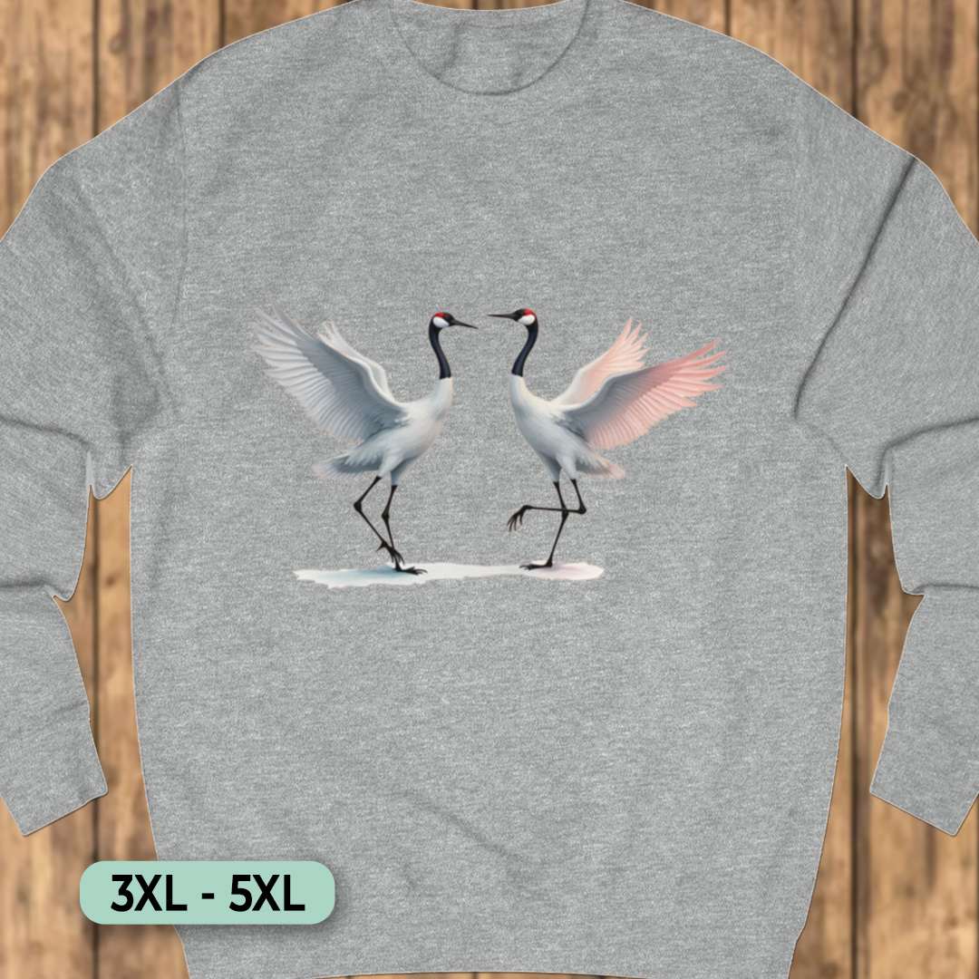 Dansende Kraanvogels Sweatshirt+