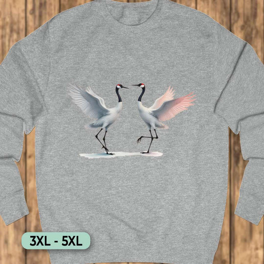 Dansende Kraanvogels Sweatshirt+