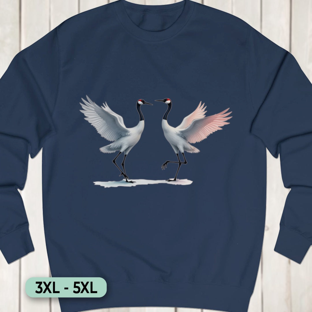 Dansende Kraanvogels Sweatshirt+