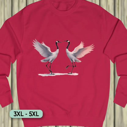 Dansende Kraanvogels Sweatshirt+