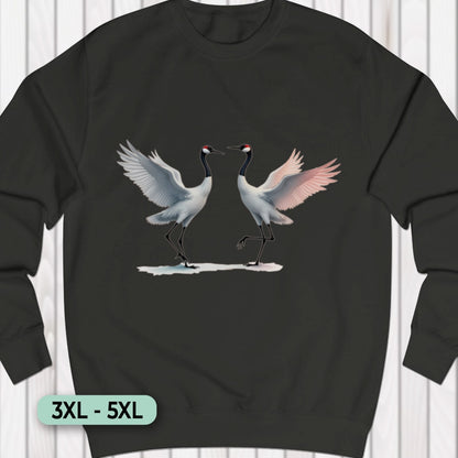 Dansende Kraanvogels Sweatshirt+