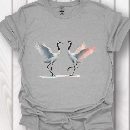 Dansende Kraanvogels T‑Shirt