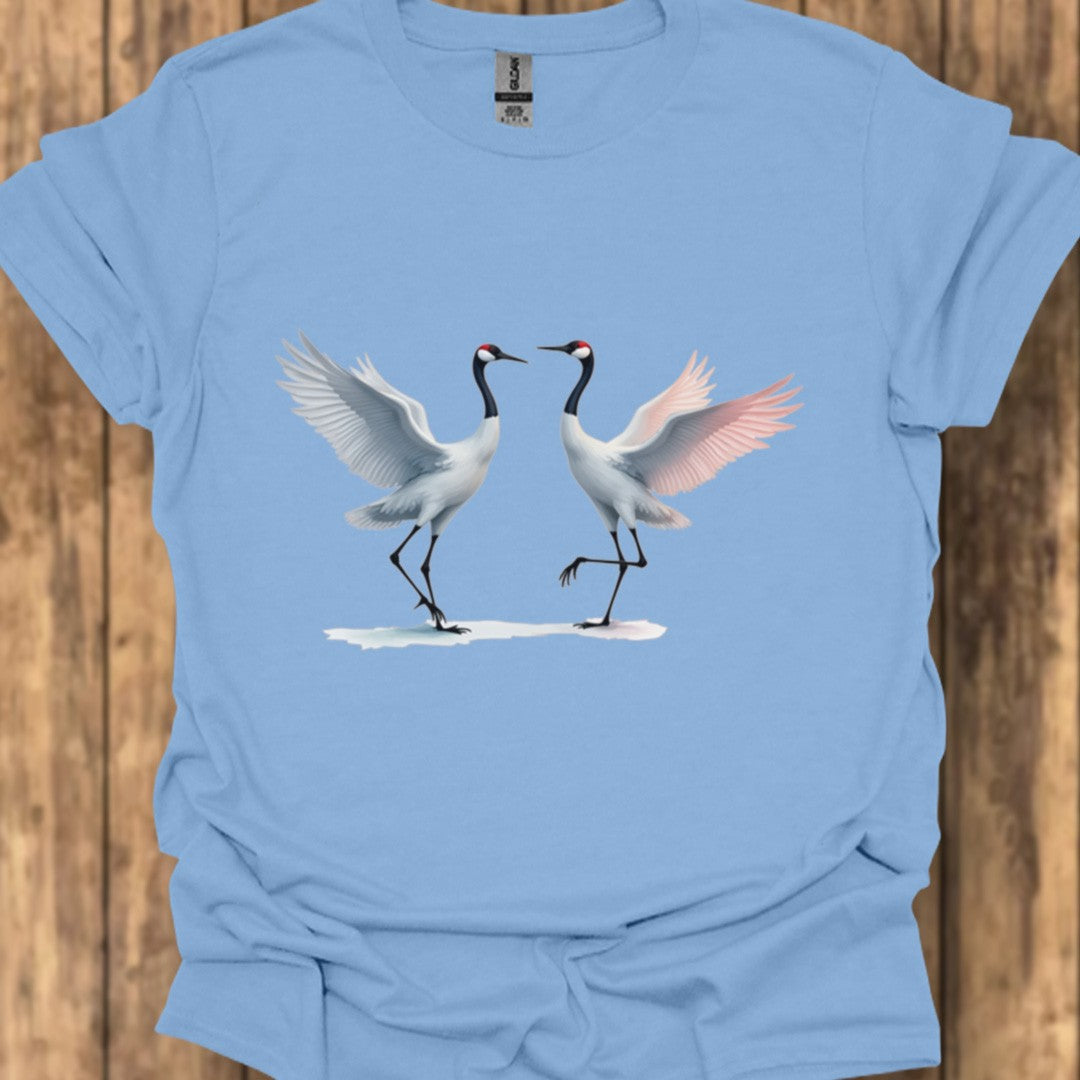Dansende Kraanvogels T‑Shirt