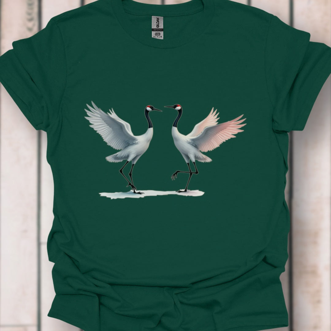 Dansende Kraanvogels T‑Shirt