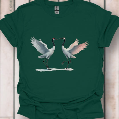 Dansende Kraanvogels T‑Shirt