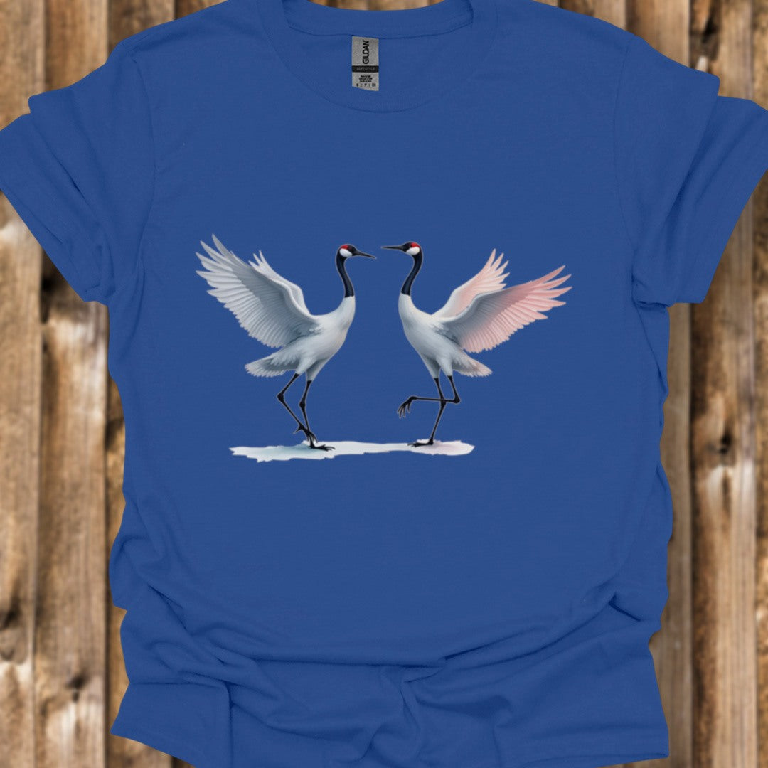 Dansende Kraanvogels T‑Shirt