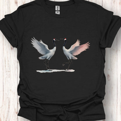 Dansende Kraanvogels T‑Shirt