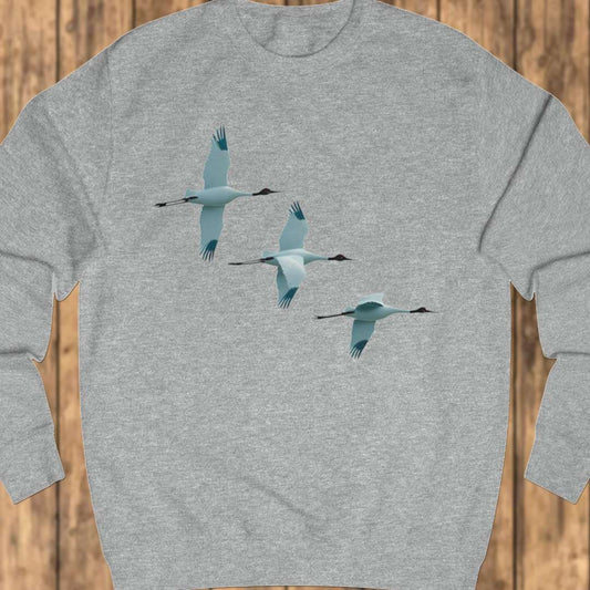 Crane trio sweatshirt
