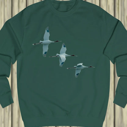 Crane trio sweatshirt