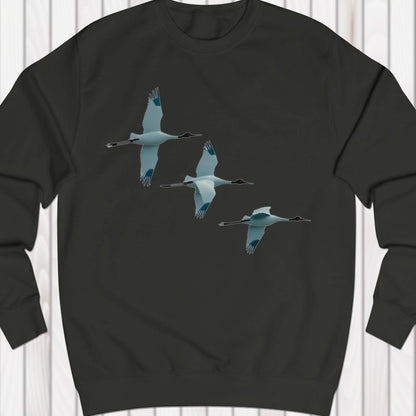 Crane trio sweatshirt