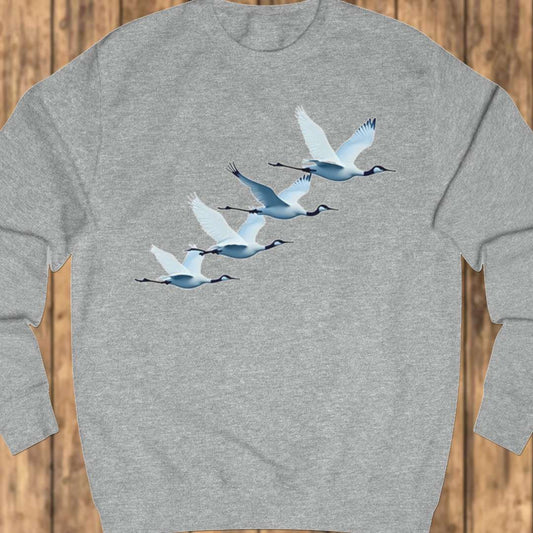Cranes quartet sweatshirt