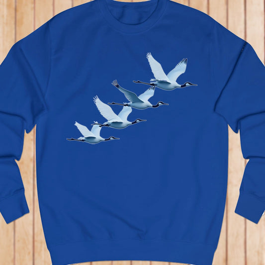 Cranes quartet sweatshirt