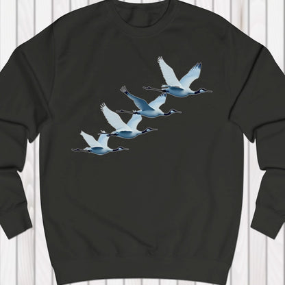 Cranes quartet sweatshirt