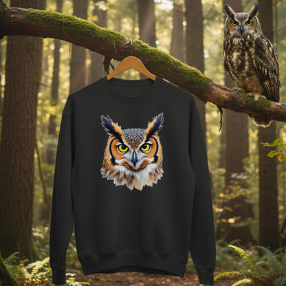 Oehoe kop sweatshirt