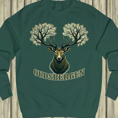 Deer with tree antlers Oudsbergen sweatshirt