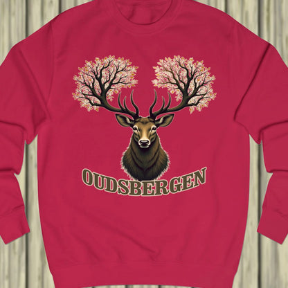 Deer with tree antlers Oudsbergen sweatshirt