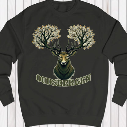 Deer with tree antlers Oudsbergen sweatshirt