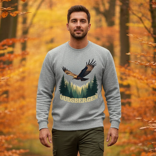 Buzzard Oudsbergen white sweatshirt