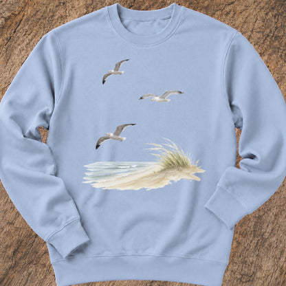 Meeuwen aan de kust Sweatshirt