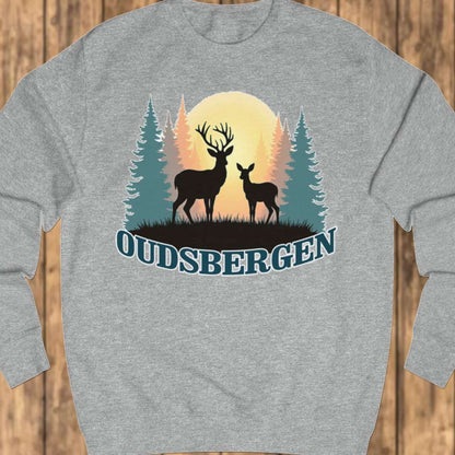 Hert en kalf Oudsbergen sweatshirt