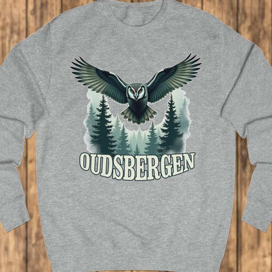 Mysterious owl Oudsbergen white sweatshirt