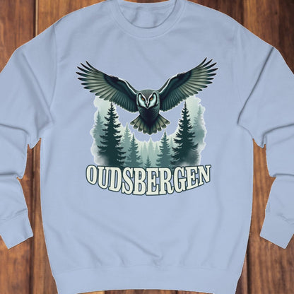Mysterious owl Oudsbergen white sweatshirt