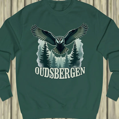 Mysterious owl Oudsbergen white sweatshirt