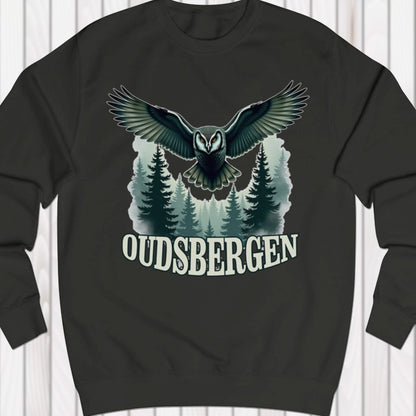 Mysterious owl Oudsbergen white sweatshirt