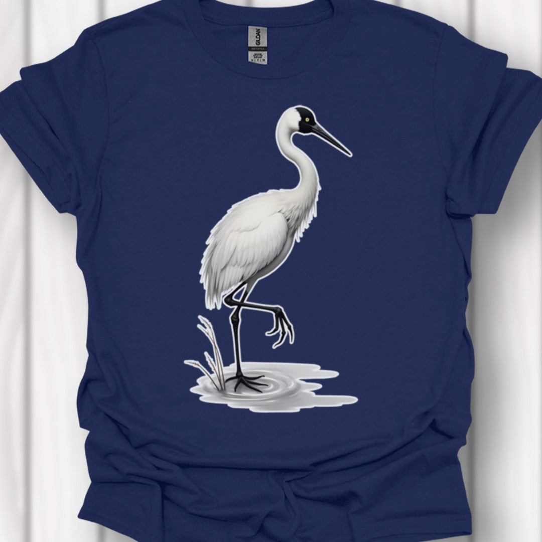 Grue élégante T-shirt intemporel 