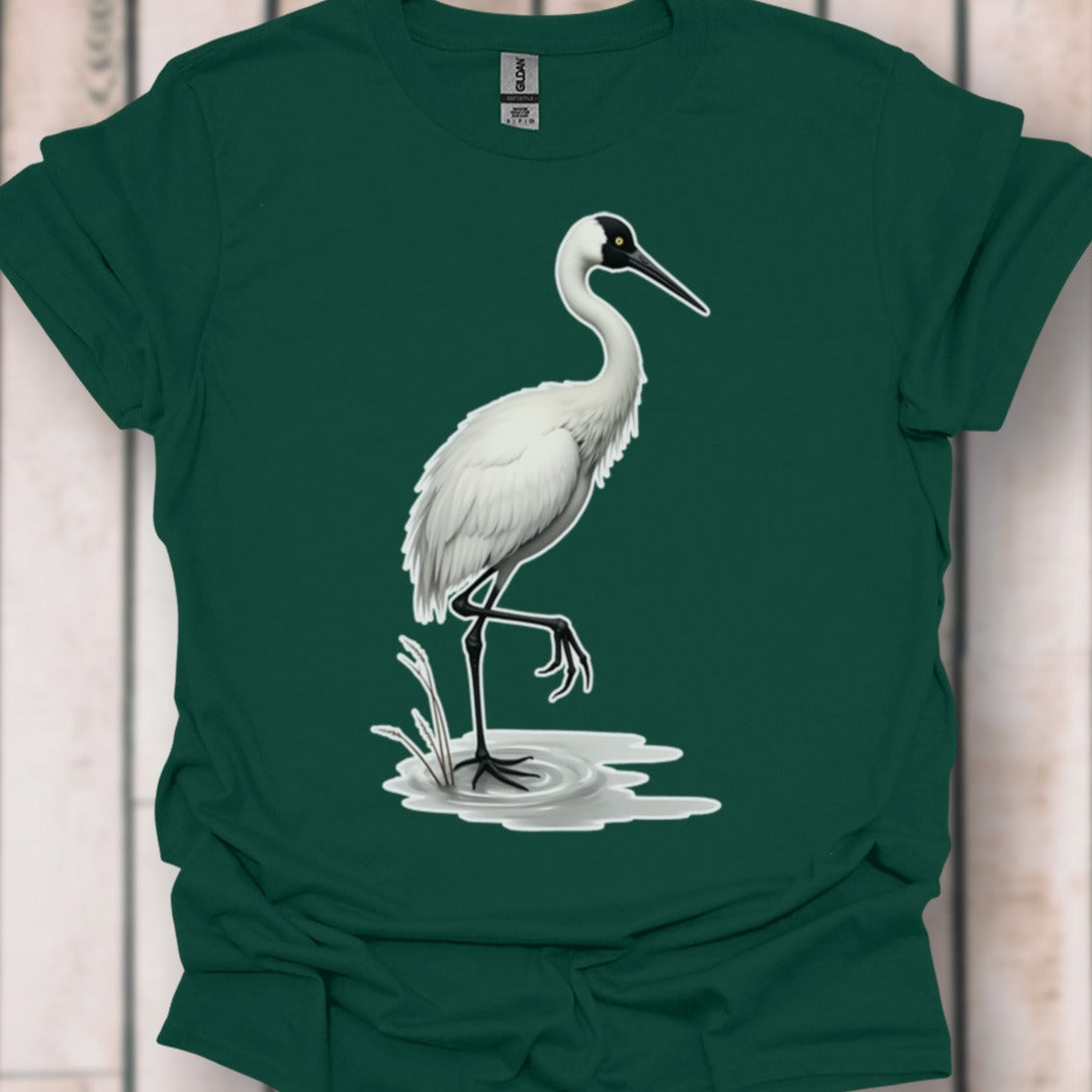 Grue élégante T-shirt intemporel 