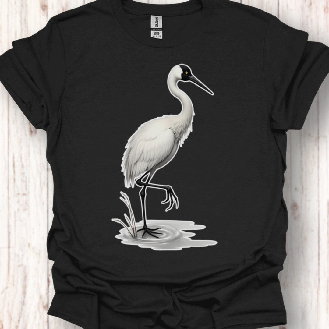 Grue élégante T-shirt intemporel 
