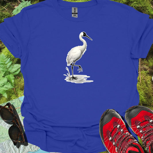 Grue élégante T-shirt tendance 