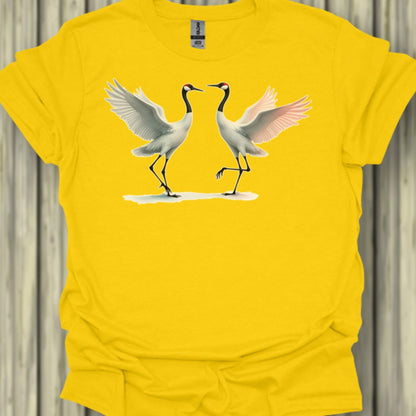 Crane love trendy T-shirt