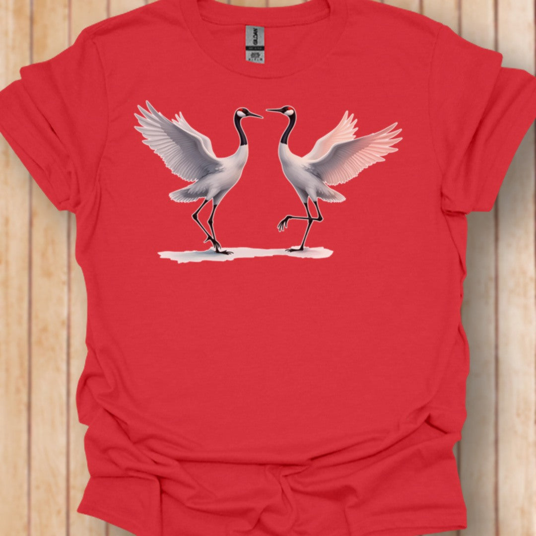Crane love trendy T-shirt