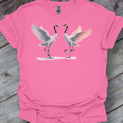 Crane love trendy T-shirt