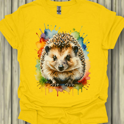 Egel paintart trendy T-shirt