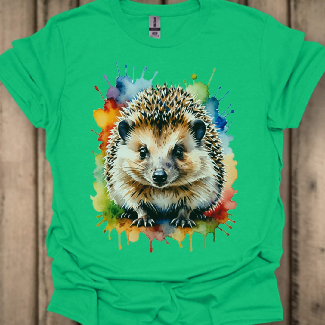 Egel paintart trendy T-shirt