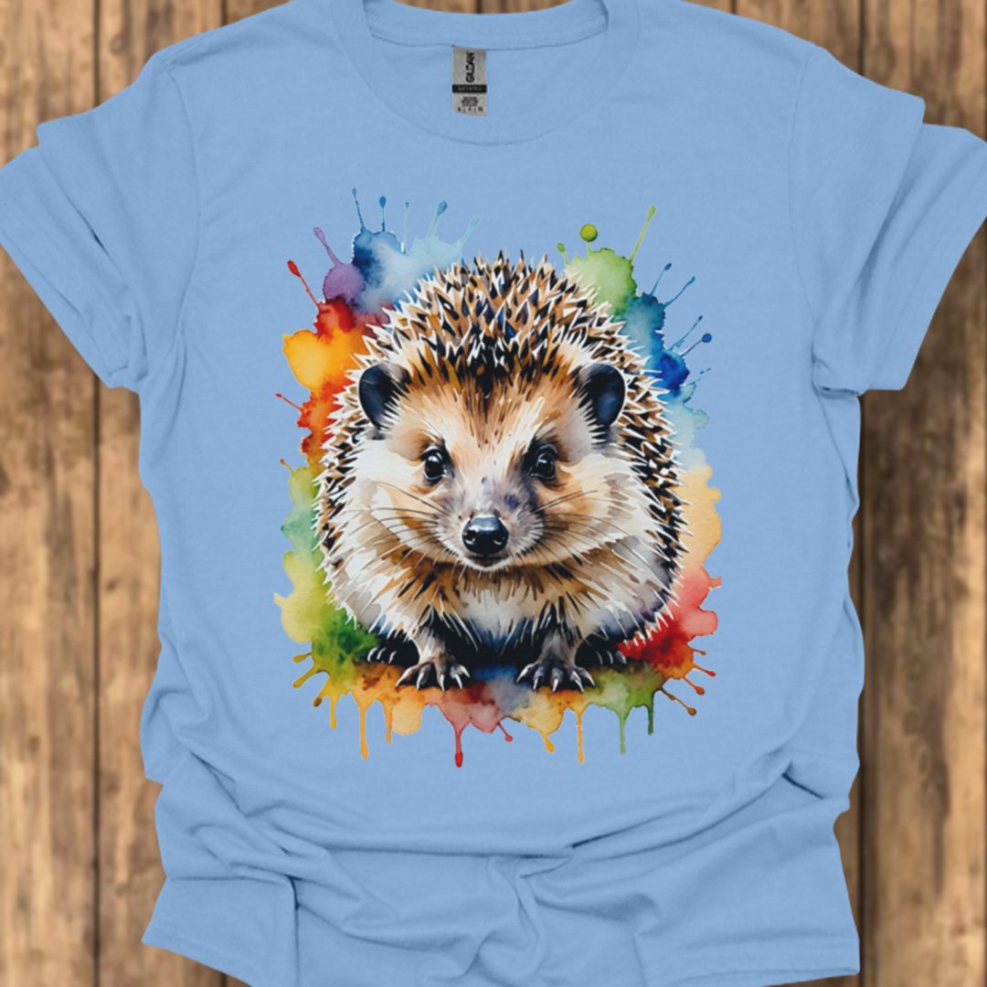 Egel paintart trendy T-shirt