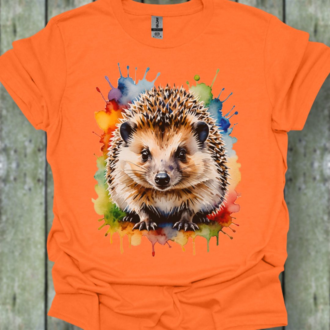 Egel paintart trendy T-shirt